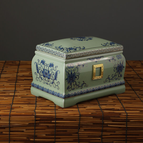 Ceramic box coffin - Image 2