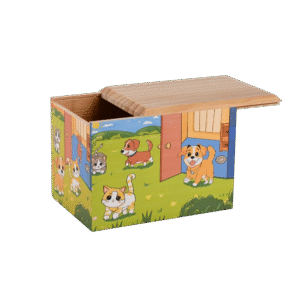 80406 Wooden pet urn