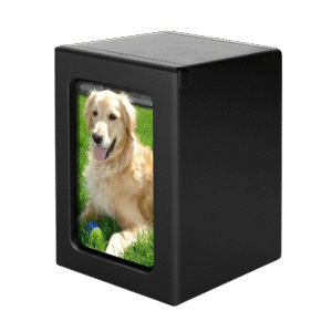80408 Wooden pet urn