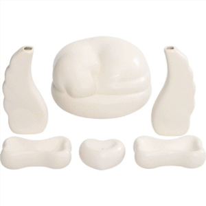 80607 Pet ceramic urn