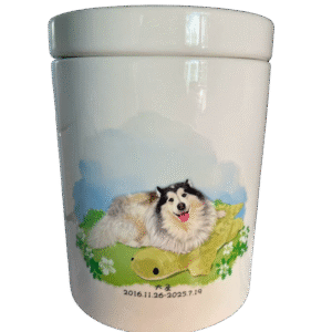 80636 Pet ceramic urn